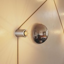 Metal Spostaluce E27 lamp holder for wall or ceiling installation – Brushed titanium – photo 4