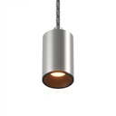 Faretto GU10 Spotlight LED Bispot con corpo in titanio satinato – Nero – foto 4