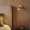 Faretto GU10 Spotlight LED Bispot, bronzo satinato – Bianco opaco – foto 3