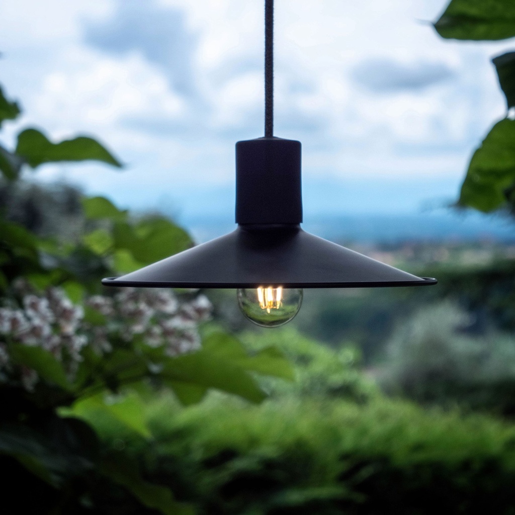EIVA ELEGANT Außen-Lampenfassungs-Kit aus Silikon E27 IP65 für Lampenschirm – Modulair System – Weiß – Foto 10