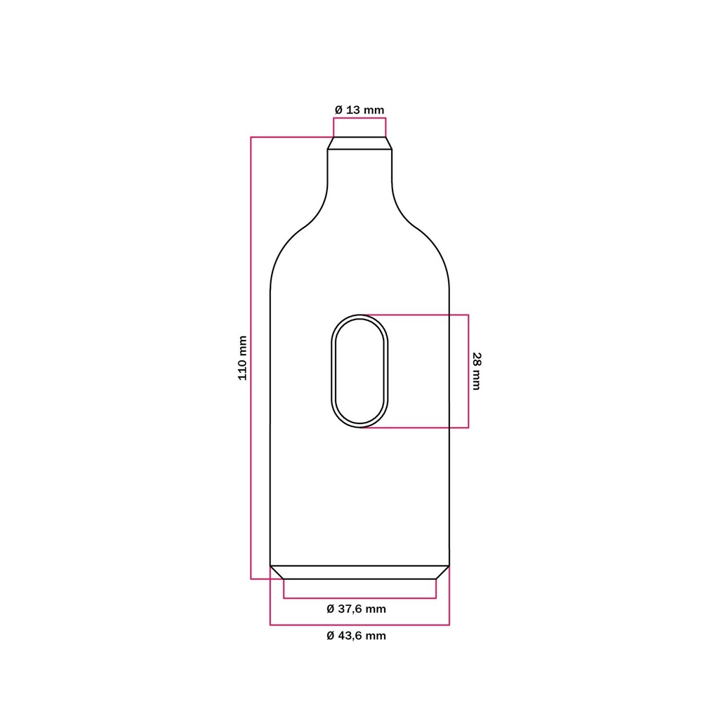 Silicone E27 lamp holder kit with switch and hidden cable clamps – white – photo 5
