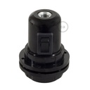 Kit douille E27 en bakélite avec double bague pour abat-jour et interrupteur – photo 2