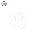 Round XXL Rose-One ceiling rose kit, 400 mm diameter, with 15 holes and 4 side holes – White, Matt white – photo 8