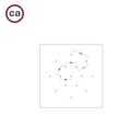 Square XXL Rose-One ceiling rose, 400 mm, with 15 holes and 4 side holes – White, Matt white – photo 7