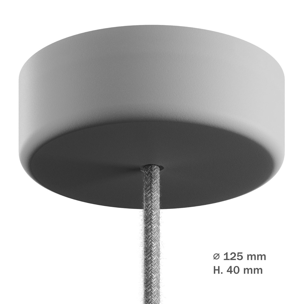 EIVA Baldachin-Kit zylindrisch für den Außenbereich IP65 aus Soft-Touch-Silikon – Modulair-System – Weiß – Foto 6
