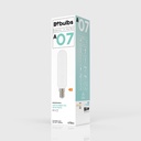 Frosted White Tubular LED Light Bulb 4.8W 470Lm E14 2700K Dimmable - A07 – photo 4
