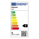 Frosted White Tubular LED Light Bulb 4.8W 470Lm E14 2700K Dimmable - A07 – photo 7