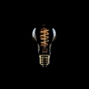 Lampadina LED Dorata Carbon Line filamento a spirale Goccia A60 4W 250Lm E27 1800K Dimmerabile - C03 – foto 2
