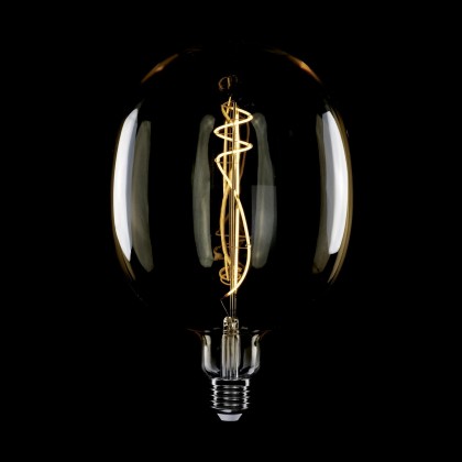 Lampadina LED Dorata Ovale 170 8,8W 806Lm E27 2200K Dimmerab 2