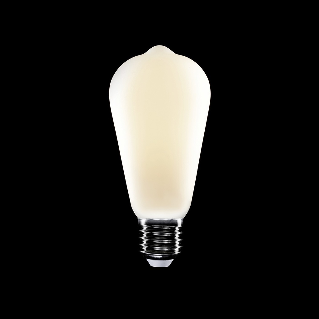 Lampadina LED Effetto Porcellana CRI 95 ST64 7W 640Lm E27 27 2