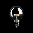 LED Light bulb Silver Half Sphere Globe G95 7W 650Lm E27 2700K Dimmable - A04 – photo 2