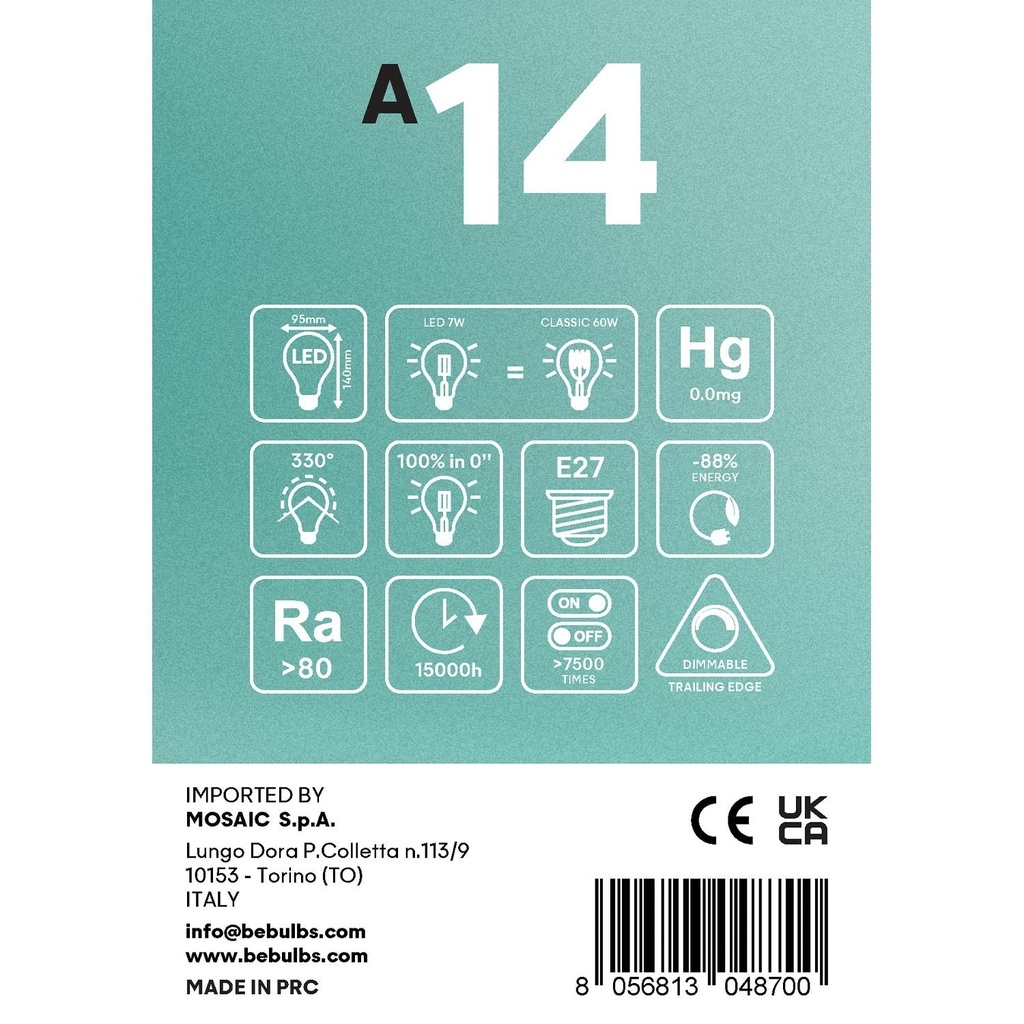 Ampoule LED Demi-sphère Or Globe G95 7W 650Lm E27 2700K Dimmable - A14 – photo 5