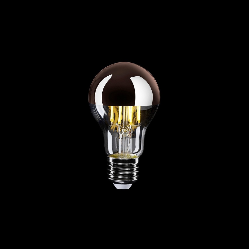 LED-Lampe Halbkugel Kupfer Tropfen A60 7W 650Lm E27 2700K dimmbar – A22 – Foto 2