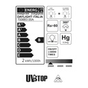 Milleluci Golden Globe G125 2W 40Lm E27 2000K LED Light bulb – photo 3