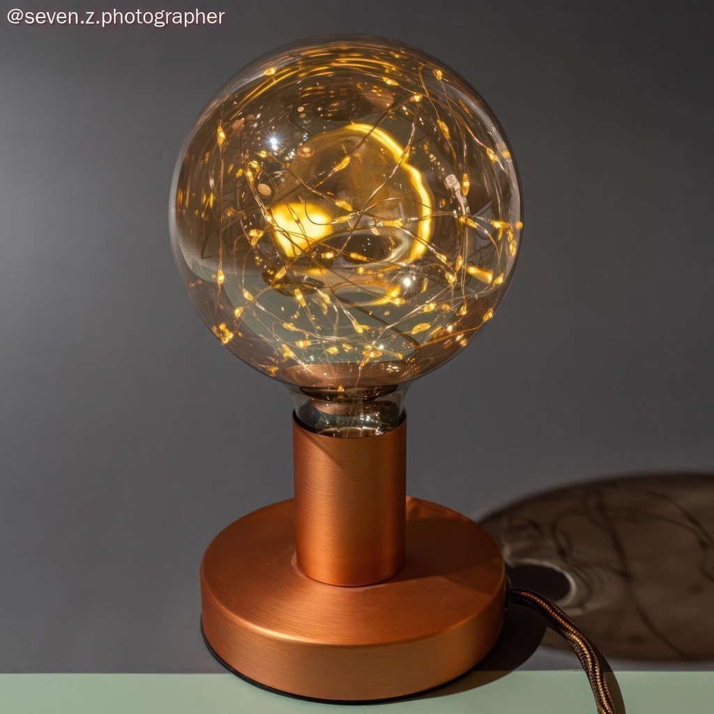 Milleluci Golden Globe G125 2W 40Lm E27 2000K LED Light bulb – photo 8