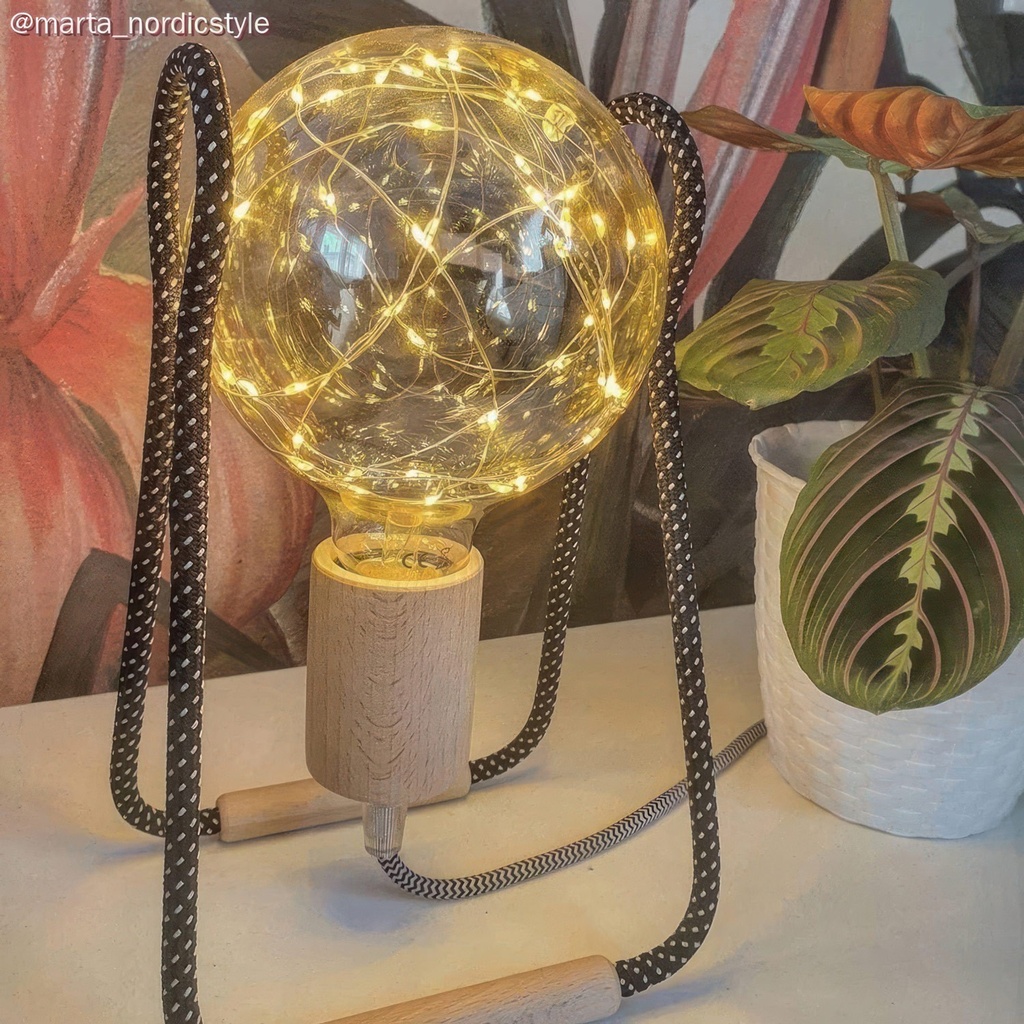 Milleluci Golden Globe G125 2W 40Lm E27 2000K LED Light bulb – photo 9
