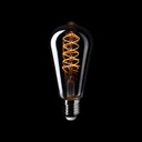 Lampadina LED Smoky Edison ST64 4,8W 250Lm E27 1800K Dimmerabile - D02 – foto 2