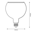 Smoky Ghost Line LED light bulb CRI 90 G125 6W 220Lm E27 1900K Dimmable - G15 – photo 4