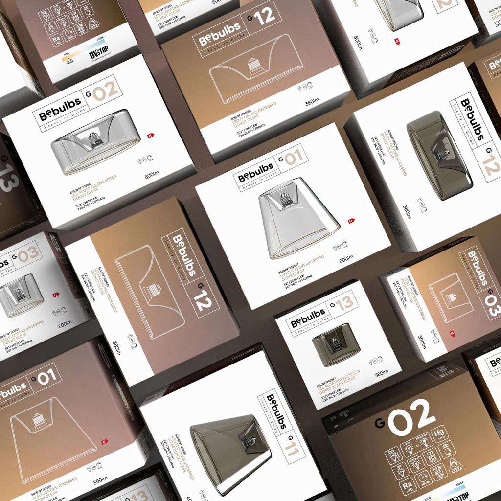 LED-Lampe Smoky Ghost Line CRI 90 G200 6W 300Lm E27 1900K Dimmbarkeit – G16 – Foto 7