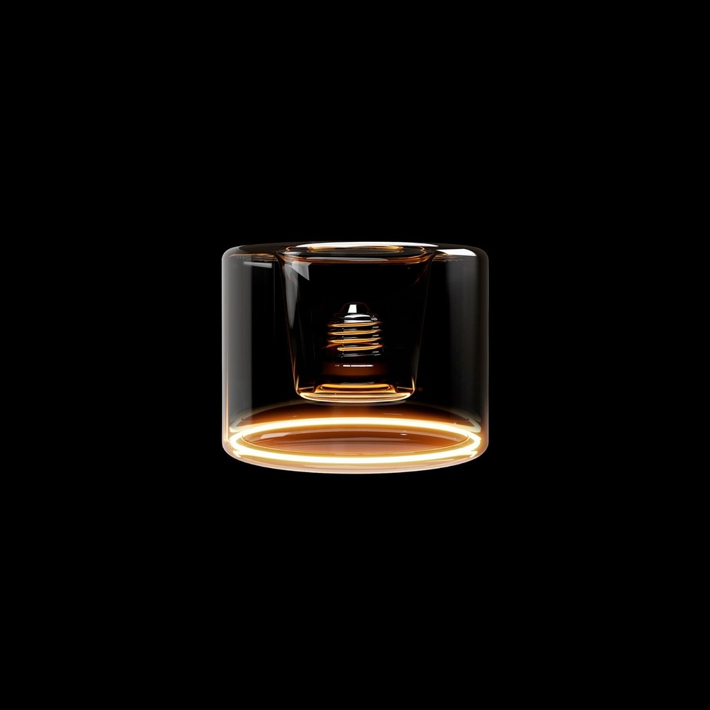 Ampoule LED Smoky Ghost Line Recessed Donut 120x90 6W 380Lm E27 1900K Dimmable - G13 – photo 2