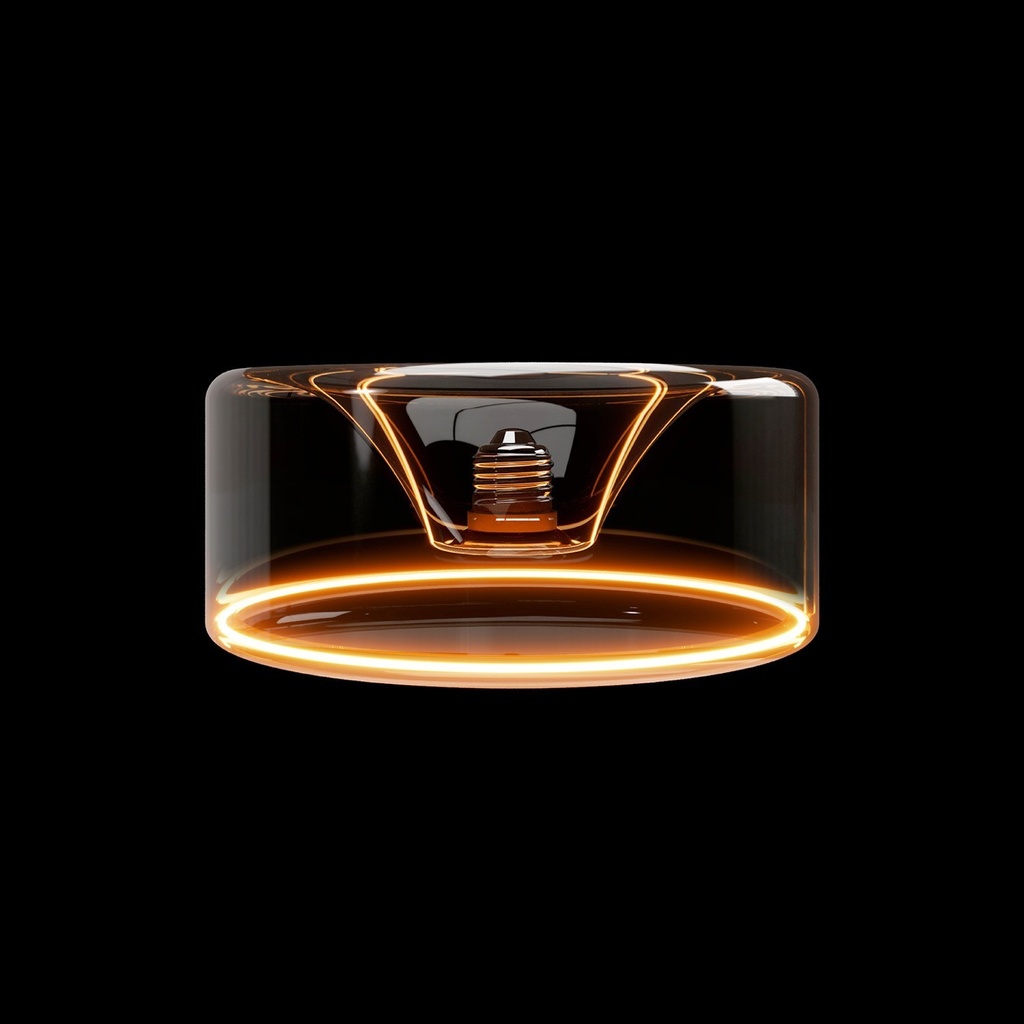 LED-Glühbirne Smoky Ghost Line Recessed Donut 195x83 6W 380Lm E27 1900K dimmbar – G12 – Foto 2