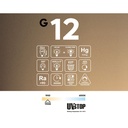 LED-Glühbirne Smoky Ghost Line Recessed Donut 195x83 6W 380Lm E27 1900K dimmbar – G12 – Foto 7