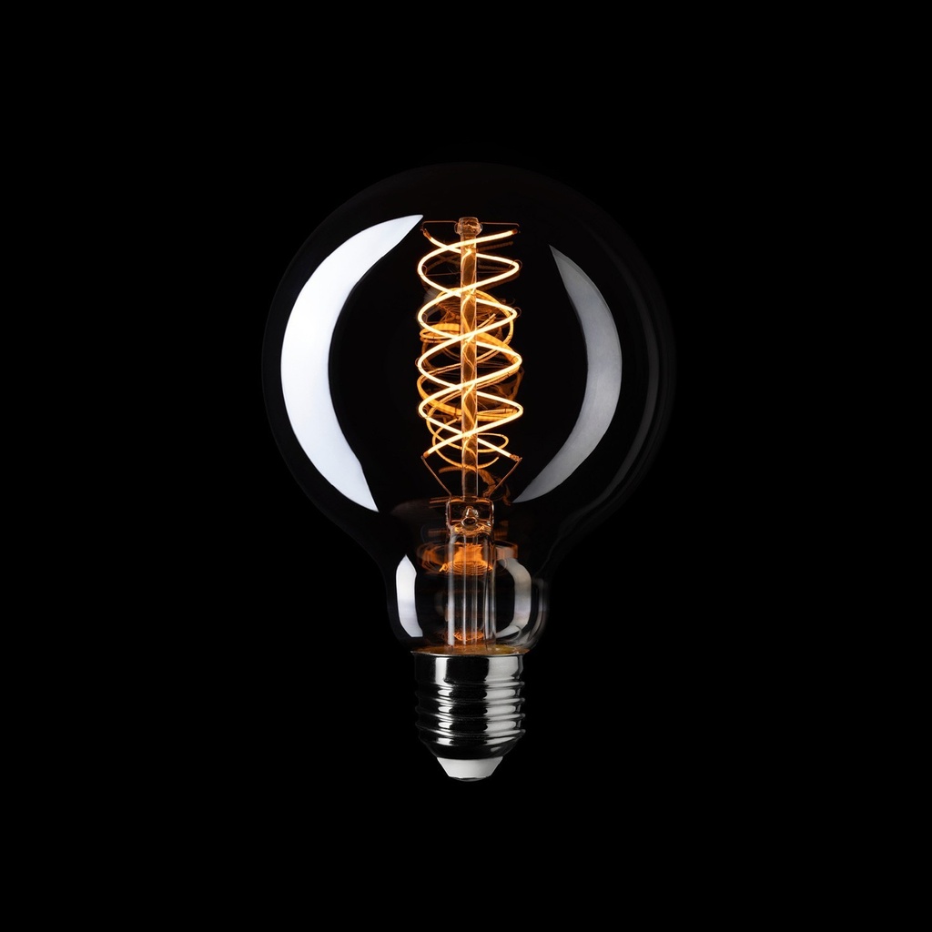Lampadina LED Smoky Globo G95 4,8W 250Lm E27 1800K Dimmerabi 2