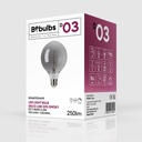 Lampadina LED Smoky Globo G95 4,8W 250Lm E27 1800K Dimmerabile - D03 – foto 4