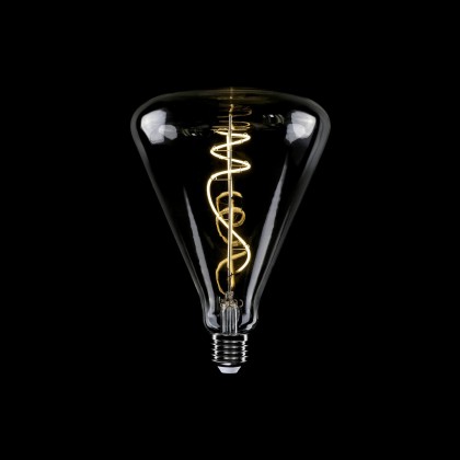 Lampadina LED Trasparente Cone 140 11W 1210Lm E27 2700K Dimm 2