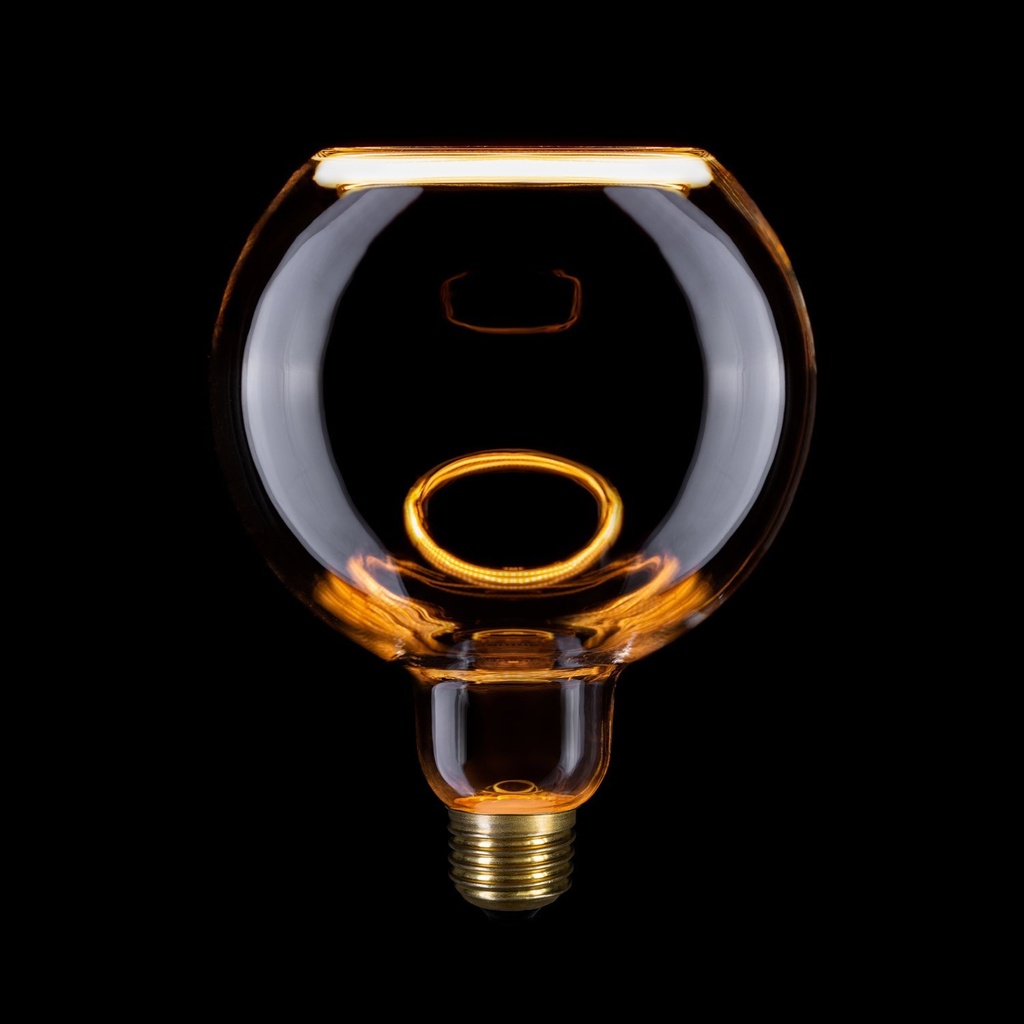 Lampadina LED Trasparente Ghost Line CRI 90 G125 4,5W 300Lm E27 2200K Dimmerabile - G05 – foto 2
