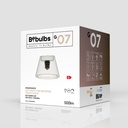 Lampadina LED Trasparente Ghost Line CRI 90 Mini Cone 6W 500Lm E27 2200K Dimmerabile - G07 – foto 7