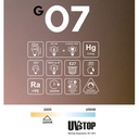 Lampadina LED Trasparente Ghost Line CRI 90 Mini Cone 6W 500Lm E27 2200K Dimmerabile - G07 – foto 8