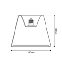 Lampadina LED Trasparente Ghost Line Recessed Cone 6W 500Lm E27 2200K Dimmerabile - G01 – foto 3