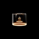 Clear LED Bulb Ghost Line Recessed Donut 120x90 6W 500Lm E27 2200K Dimmable - G03 – photo 2