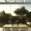 Impero outdoor lampshade with E27 fitting – Bernice dove grey – photo 2