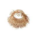 Lampenschirm aus Honolulu-Raffia – Foto 4