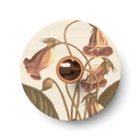 Ellepì mini flat lampshade with floral designs 'Blossom Haven', 24 cm diameter - Made in Italy – Botanical Gloxinia – photo 4