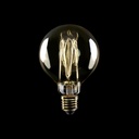 LED Golden Light Bulb Carbon Line Filament Cage Globe G95 7W 640Lm E27 2700K Dimmable - C55 – photo 2