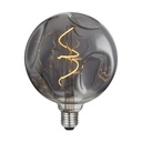 Ampoule LED Smoky Bumped Globe G140 filament spirale 5W 150Lm E27 2000K dimmable – photo 2