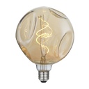 LED Light Bulb Golden Bumped Globe G140 Spiral Filament 5W 250Lm E27 1800K Dimmable – photo 2