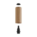 Tub-E14, tubo in legno per faretto con portalampada doppia ghiera E14 – foto 2