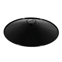 Swing lampshade in enamelled metal for E27 lamp holder – Black – photo 3