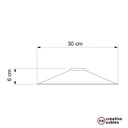Swing lampshade in enamelled metal for E27 lamp holder – Black – photo 5