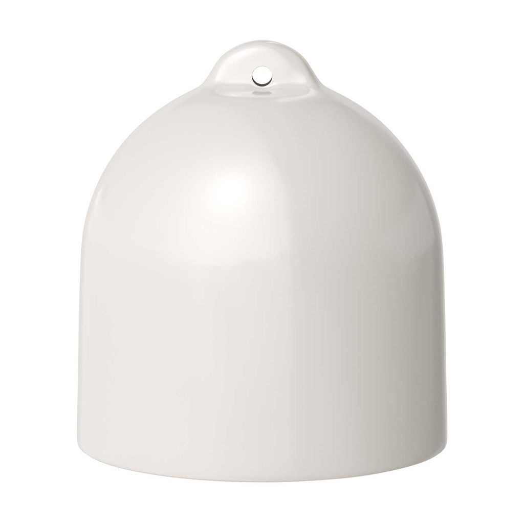 Campana M Lampenschirm aus Keramik für Pendelleuchte - Made in Italy – Weiß glänzend – Foto 4