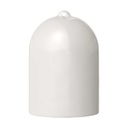 Paralume Campana Mini XS in ceramica per sospensione - Made in Italy – Bianco lucido – foto 4