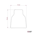 Vaso ceramic lampshade, Materia collection - Made in Italy – Glossy white – photo 5