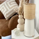 Ceramic Bottle lampshade, Materia collection – Glossy white – photo 6