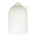 Campana XL, paralume in ceramica per sospensione - Made in Italy – Bianco lucido – foto 4