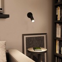 Tub-E14, metal spotlight tube with E14 double ring lamp holder – Black – photo 5
