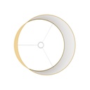 Cilindro XL fabric lampshade with E27 fitting – Arenal Gold – photo 2